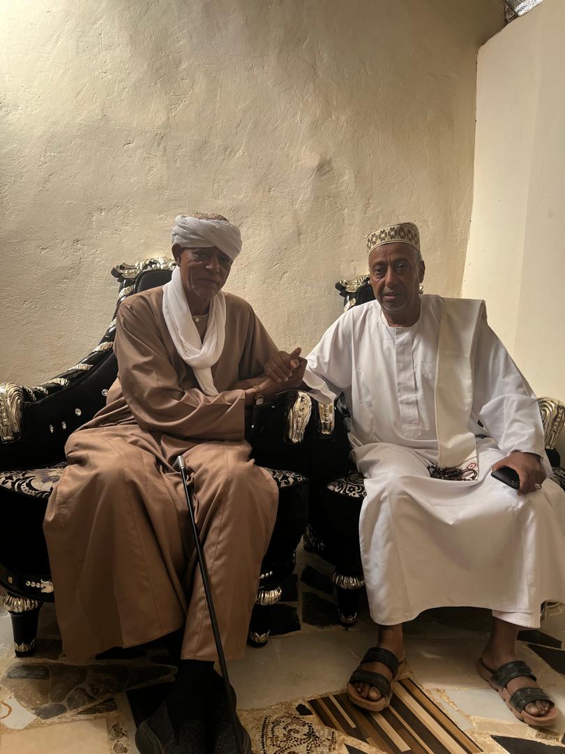 الشيخ موسى هلال يزور المشرف العام للطريقة التجانية بالسودان